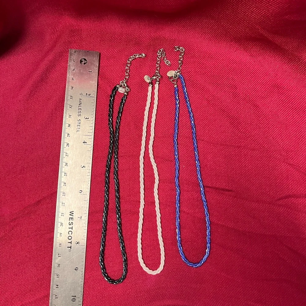 NOLAN MILLER BUGLE BEAD NECKLACES - Picture 4 of 4